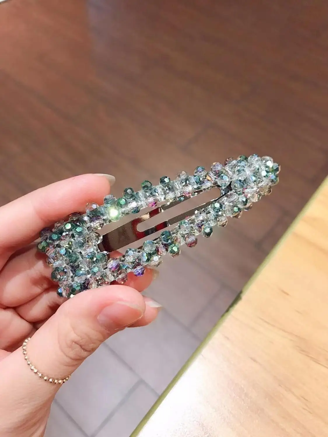 Бутик моды Кристалл зажим для волос Бобби шпилька аксессуары для волос оснастка для женщин девочек волос орнамент заколки-пряжки зажим для волос головной убор - Цвет: NO.12