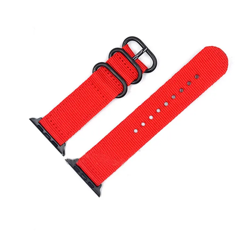 Ремешок нейлоновый для Apple Watch Band Series 3/2/1 спортивный браслет iwatch 42 мм 38 мм|Ремешки