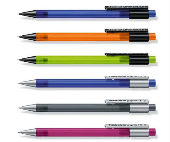 3 шт./лот немецкий механический карандаш STAEDTLER графитовый 777 автоматический 0 5 мм 7