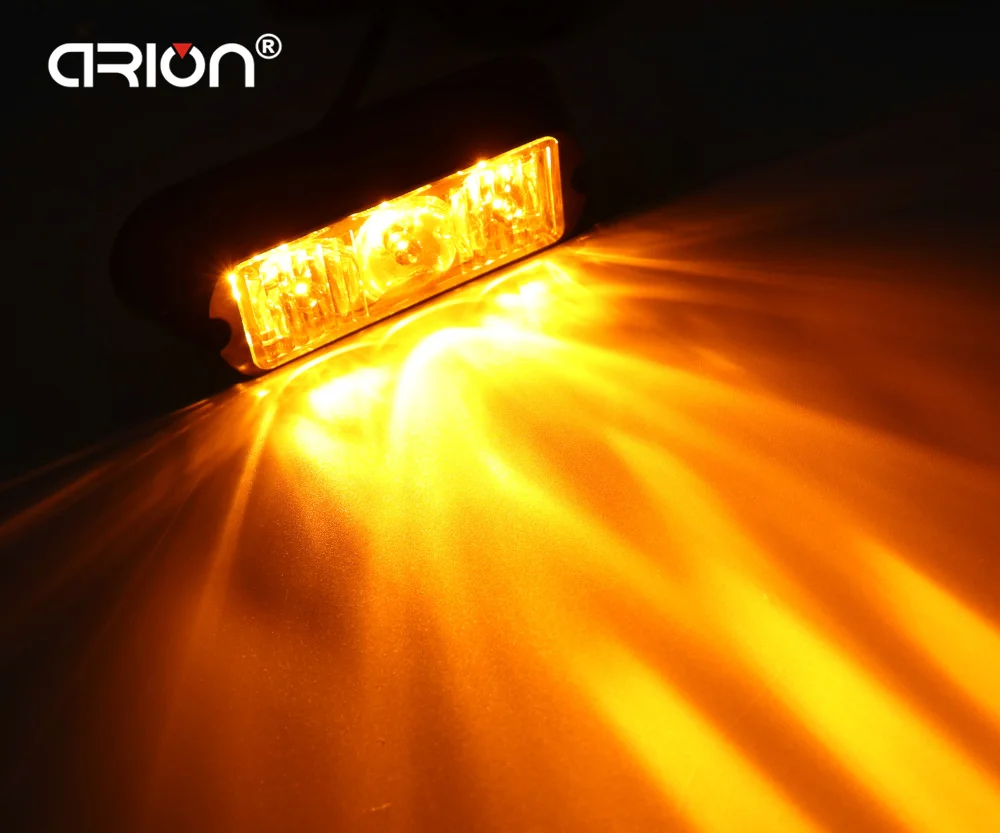 Водонепроницаемая светодиодная ламсветильник CIRION 3 дюйма 12 В/24 В|warning light|running