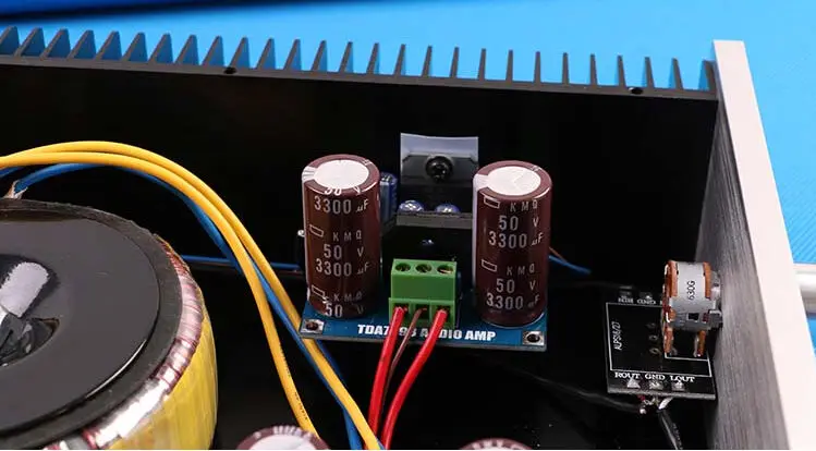 ZEROZONE Новый готовый стереоусилитель TDA7293 100 Вт класс AB HIFI большой мощности AMP |