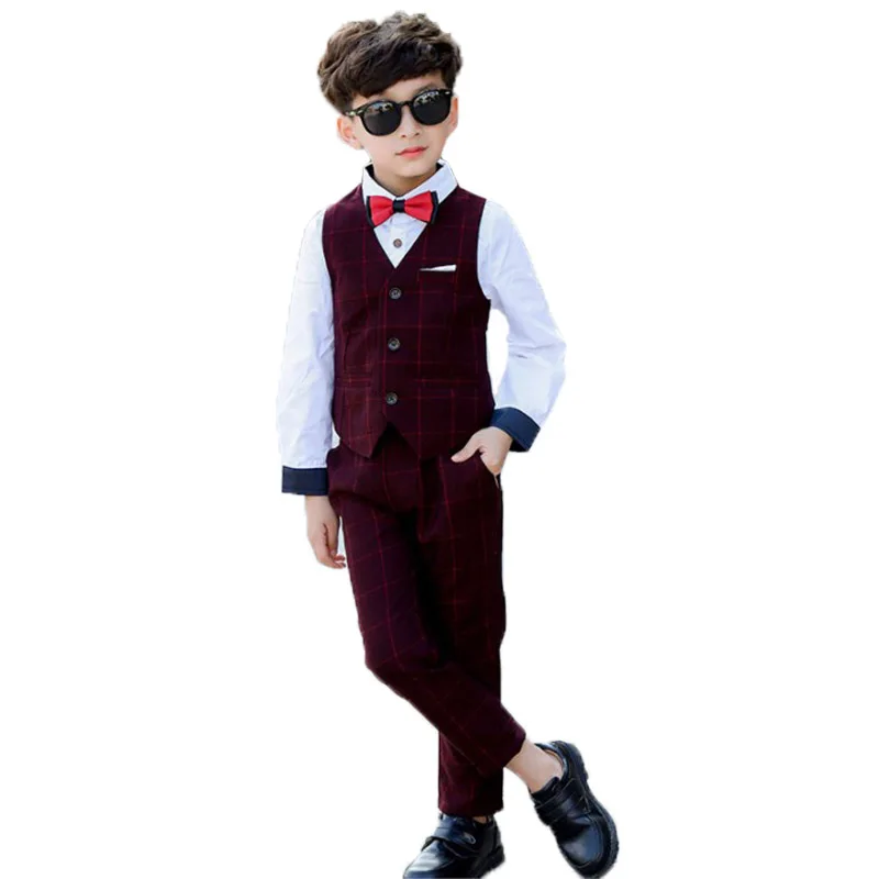 Комплект одежды для мальчиков из жилета и брюк 2 шт.|Комплекты девочек| |