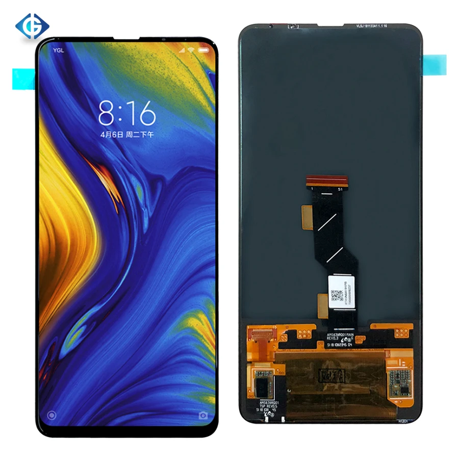 6,39 ''Полный ЖК-дисплей для Xiaomi mi x 3 lcd дисплей кодирующий преобразователь сенсорного экрана в сборе для Xiaomi mi X 3 mi X3 lcd полный ремонт