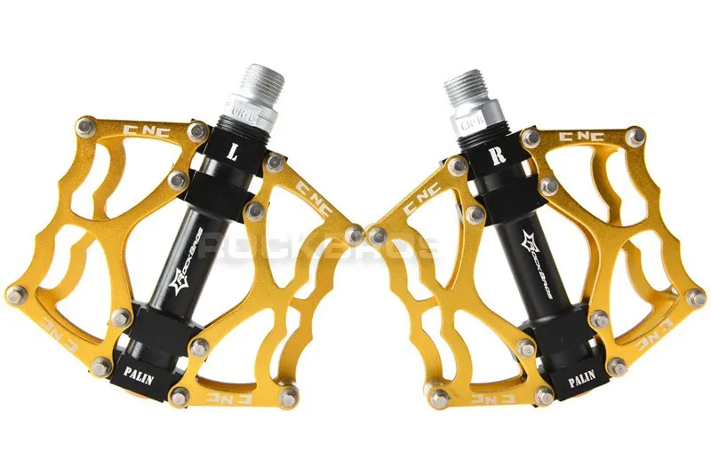 ROCKBROS велосипедные педали MTB BMX DH Горные алюминиевые педали 9/1" с плоским подшипником/платформой велосипедные педали Аксессуары