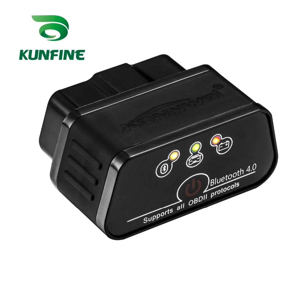 KUNFINE KW903 4.0 Bluetooth for IOS system ODB2 II Diagnostic Code Scanner Reader ELM327 5 Colors to choose |