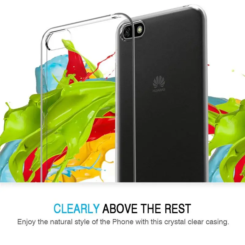 Чехол для Huawei Y5 Lite 2018 прозрачный мягкий чехол Y5lite Y 5 45 DRA LX5 Силиконовый ТПУ