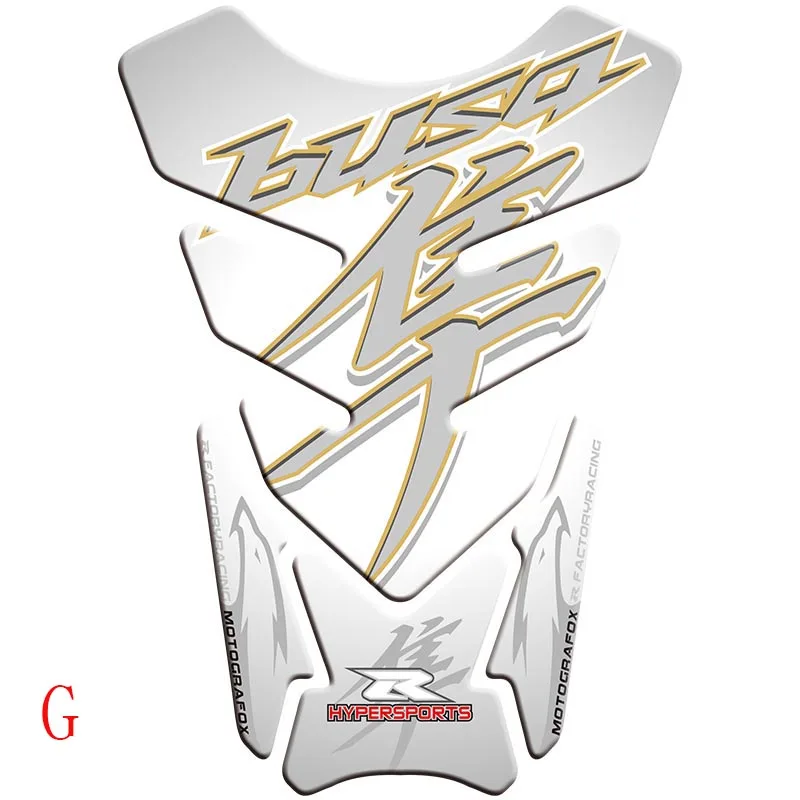 

Motorcycle 3D Sticker Decal Emblem Protection Tank Pad For Suzuki Hayabusa GSX1300R