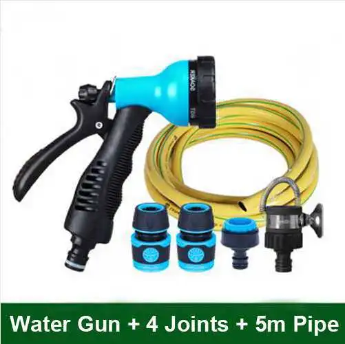 6 распылителей водяной пистолет садовый полив автомобильный набор для мойки (АБС