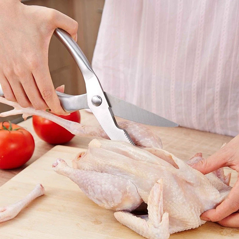 1 шт. кухонные ножницы сверхмощные для птицы нержавеющая сталь курицы кости рыбы