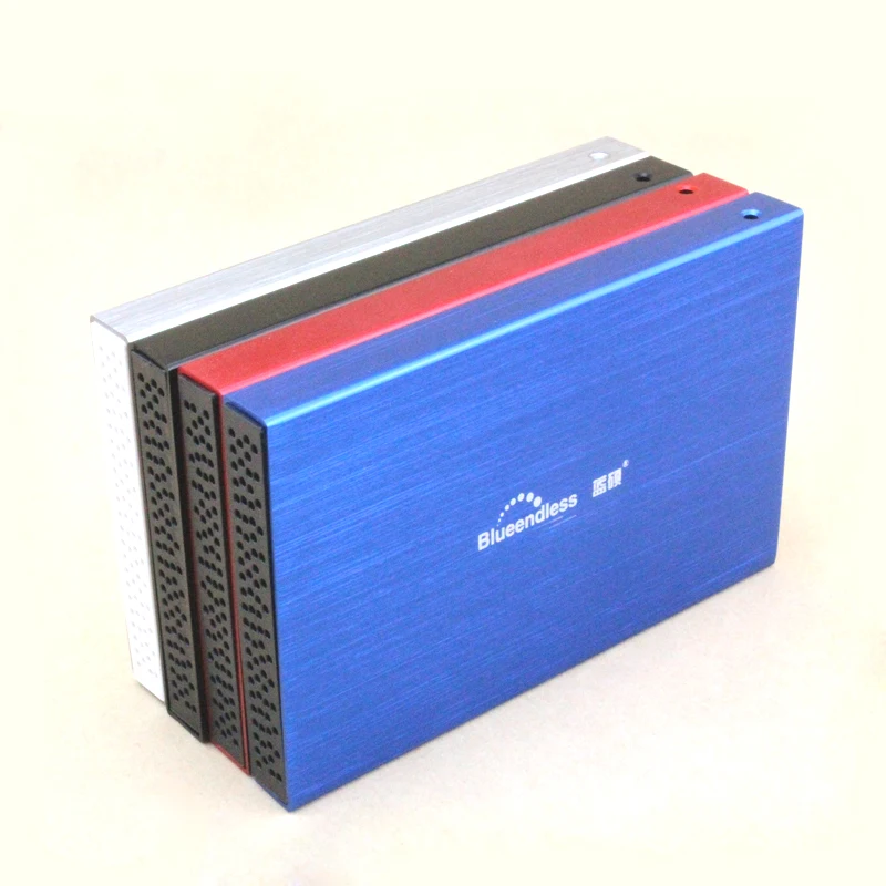 Алюминиевый корпус для жесткого диска 2 шт./лот SATA usb 0 5 дюйма ноутбука мобильного