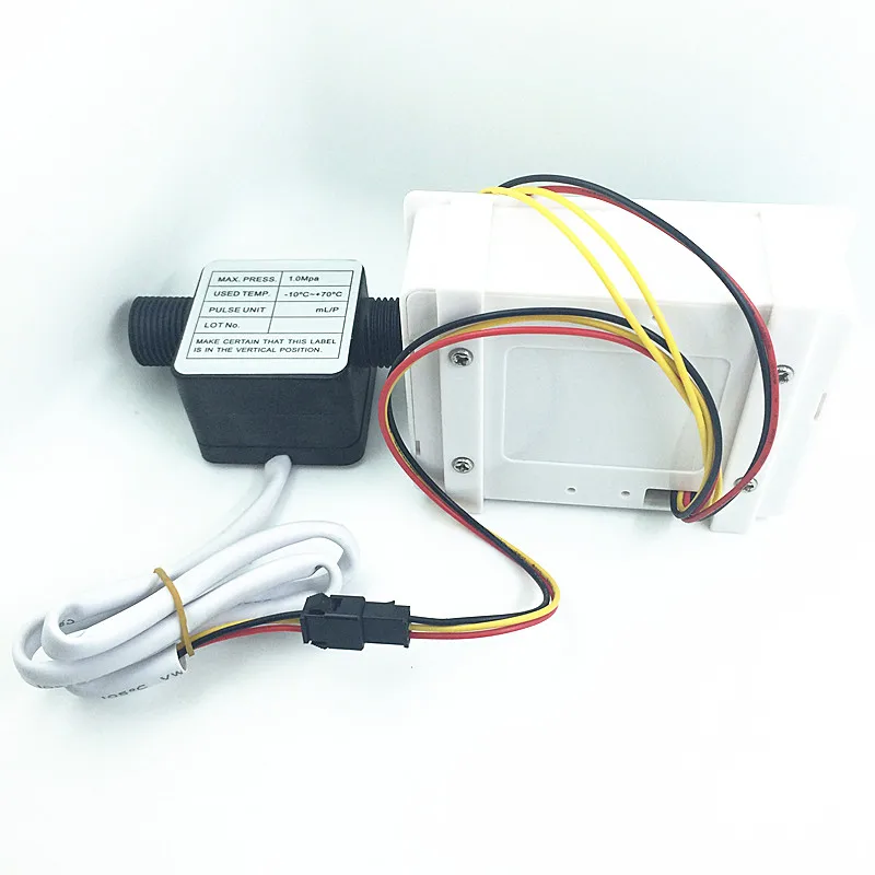 Расходомер для дизельного топлива измеритель расхода с ЖК дисплеем|gear flow sensor|flow