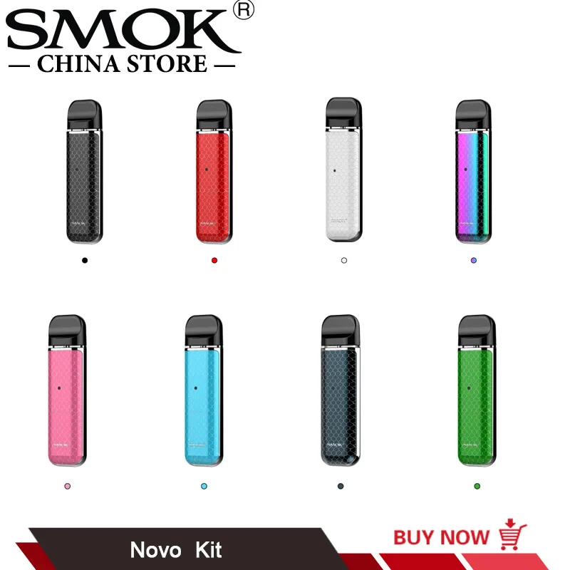 SMOK NOVO Kit with 2ml Novo Pod 450mAh Built-in Battery Vaporizer Electronic Cigarette vape pen Stick Prince VS Fit | Электроника