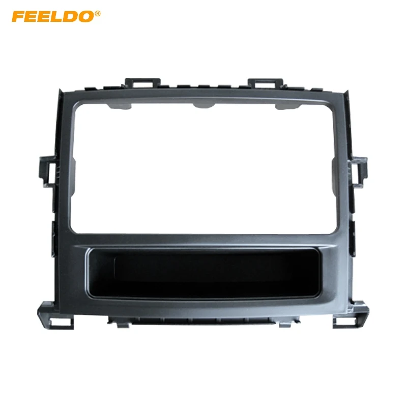 FEELDO Автомобильная стереопанель панель приборной панели рамка адаптер для Toyota