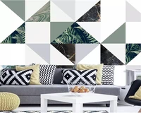 beibehang custom fashion wallpaper modern minimalist geometric gold line stitching pattern tv background wall papers home decor