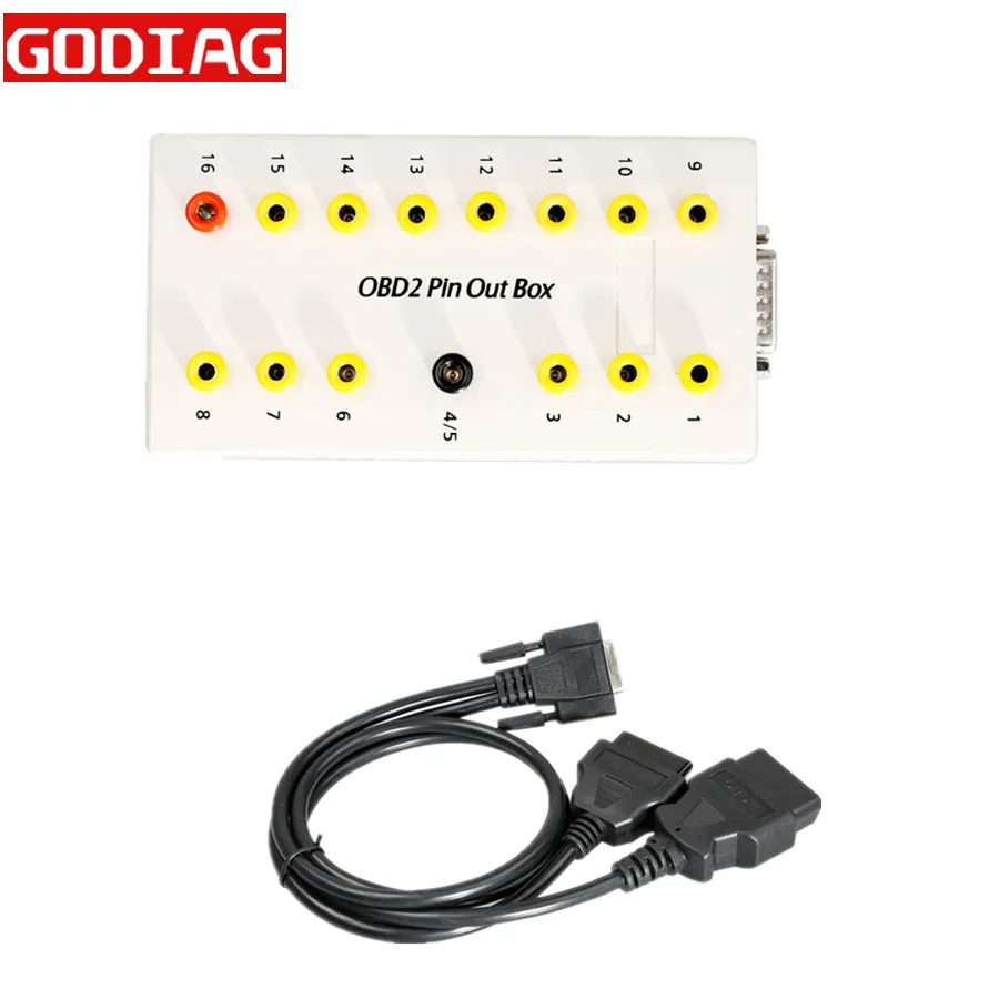 OBDII Protocol Detector & Break Box OBD 2 OBD2 16PIN BREAKOUT BOX Pin Out Box|obd2 pin|obd2 16pinobd |