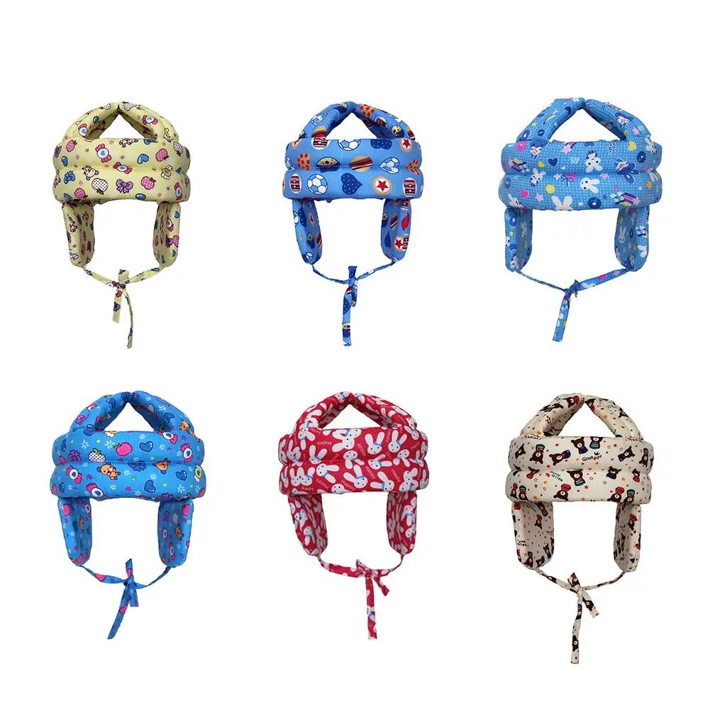 Sponge Child Head Protection Hat Crawling Baby Toddler Safety Cap Learn to Walk Guard Helmet Children Anti Collision | Детская одежда и