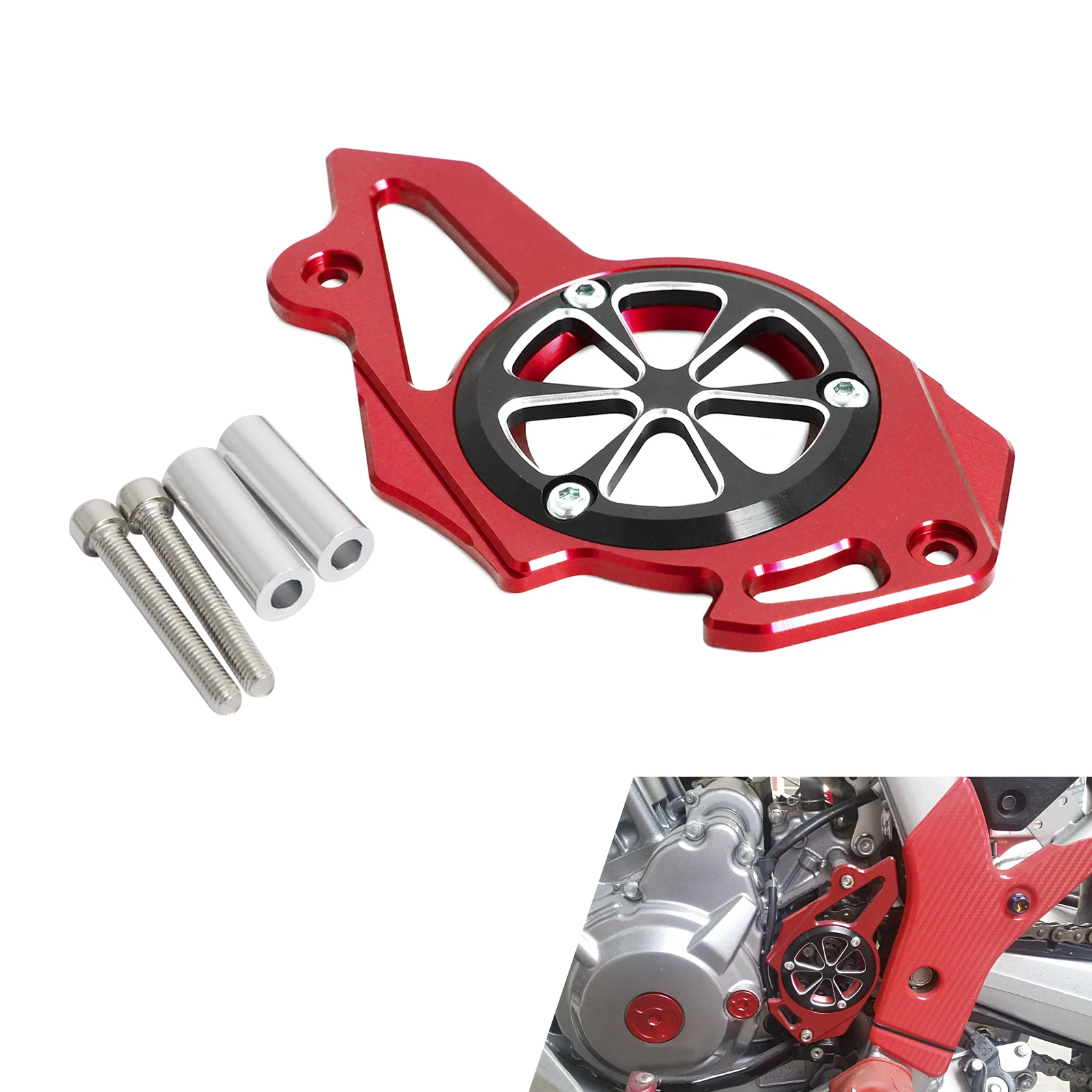 Передняя Звездочка защитная крышка цепи двигателя для Honda CRF250L/M CRF250L CRF250M CRF 250L/M 250L