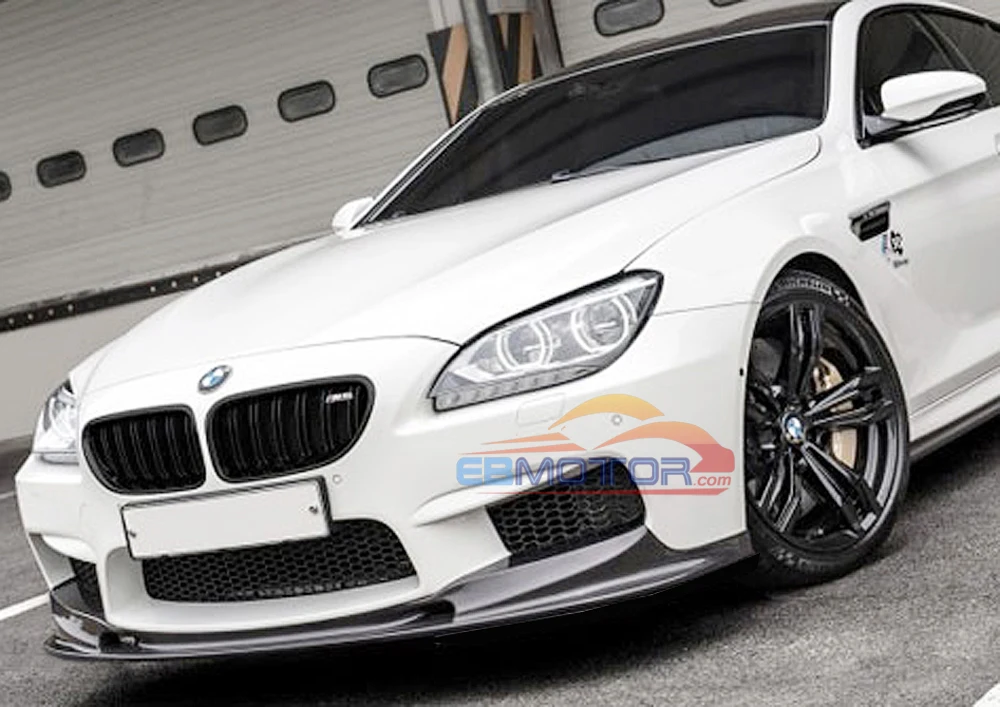 Передний спойлер из настоящего углеродного волокна для BMW F06 F12 F13 M6 2013UP B436|spoiler for