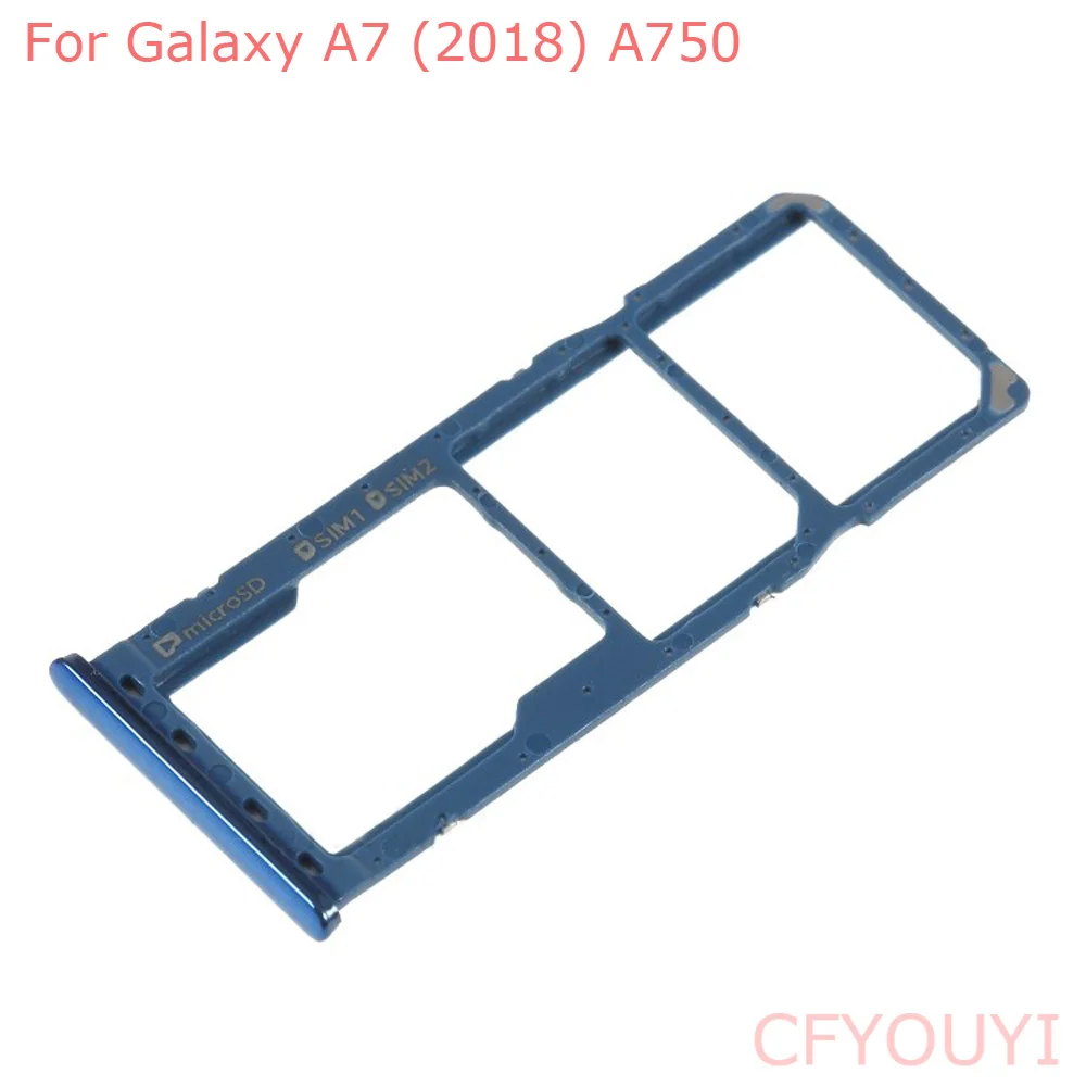 Для Samsung Galaxy A7 (2018) A750 A750F 6 0 дюймовый двойной лоток для sim карт + слот держатель sd