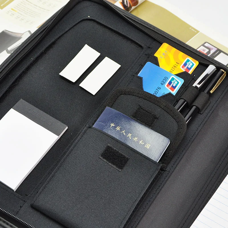 Бизнес pu кожаный портфель a4 папка для документов сумка менеджера короткий чехол