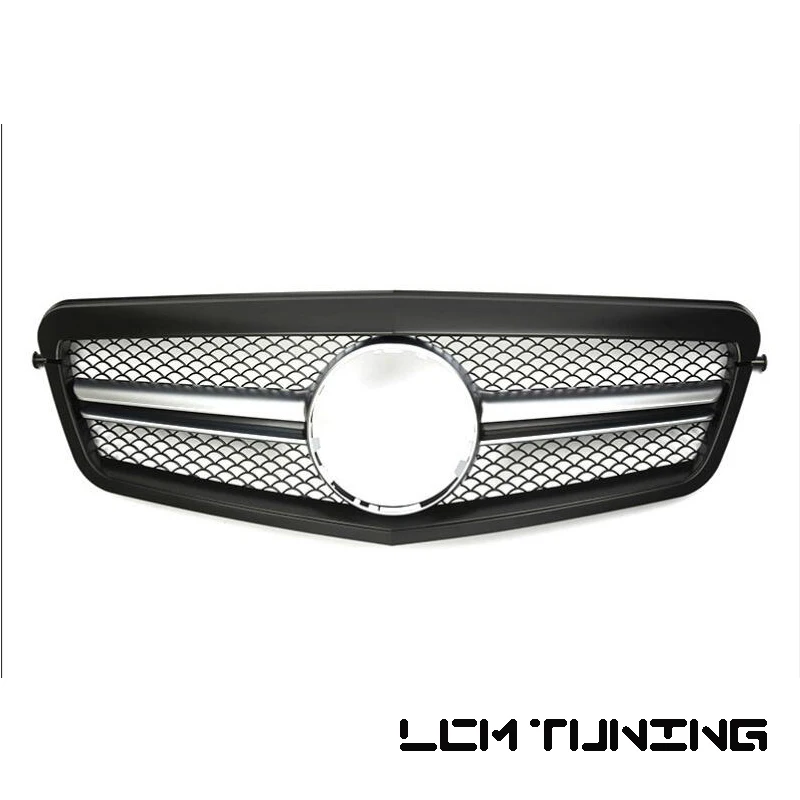 Передний бампер из АБС пластика гоночная решетка для Mercedes For Benz E class W212 E200 E300L 09 10 11