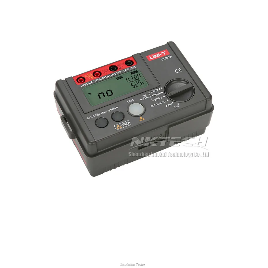 UNI T UT502A 2500V Мегаомметр тестер сопротивления заземления мегомметр вольтметр