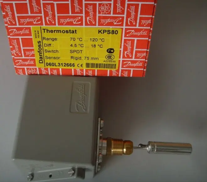 KPS80 060L315666 Danfoss температурный переключатель 060L3156|Приборы для измерения
