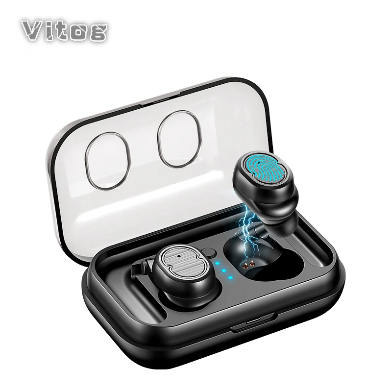 

TWS 8 Wireless Wireless Earphone 5.0 Sport Earbuds Stereo Mini Wireless Headset Handsfree Earphone For Phone with charging box