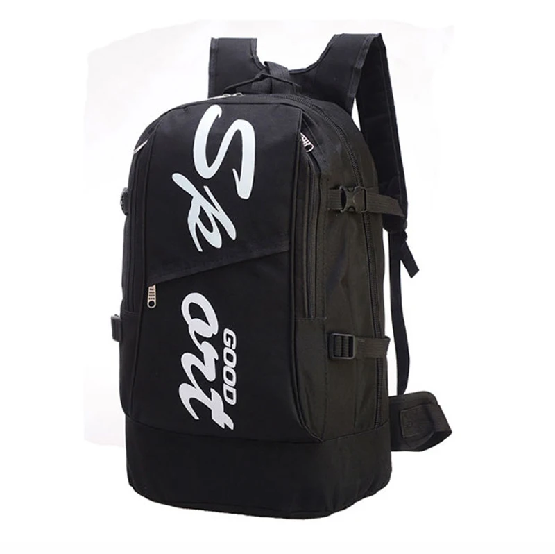 Fengtu 40L походные дорожные рюкзаки нейлоновые спортивные сумки для мужчин и женщин мягкая упаковочная сумка черная походная и походная рюкзаки