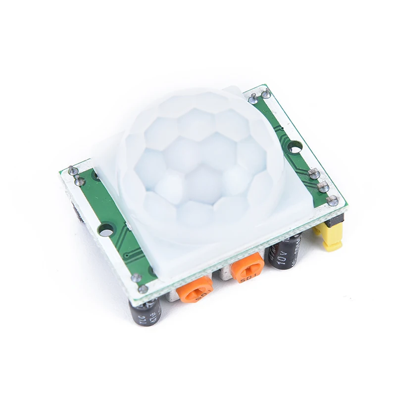 

1pc HC-SR501 Small Pir Sensor Module Pyroelectric Infrared Body Motion Sensing