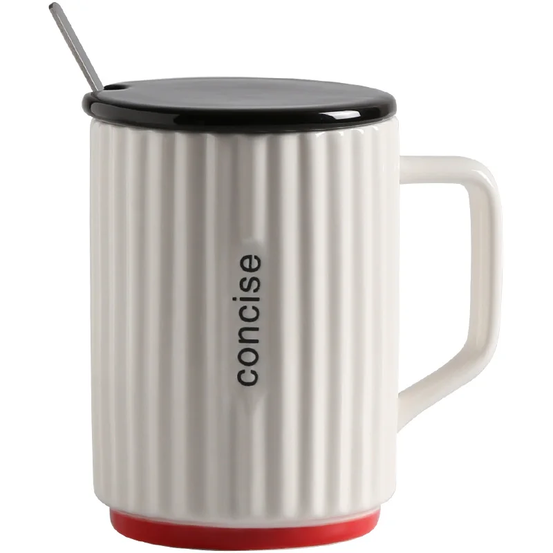 Простая керамическая кружка домашняя для напитков европейская креативная