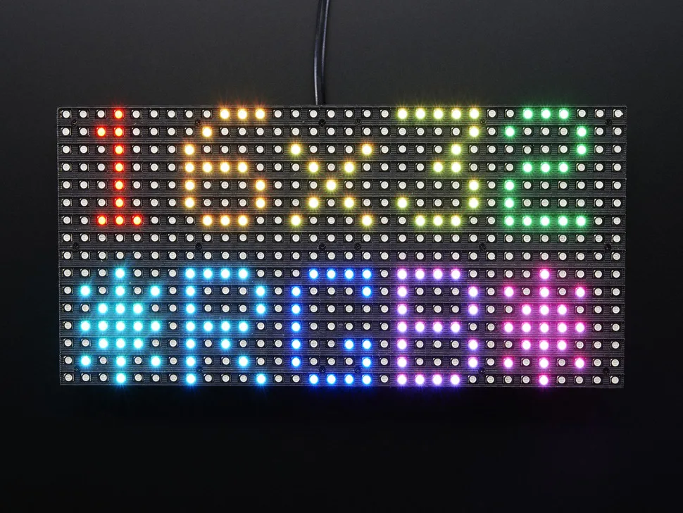 Leeman Промышленности P10 RGB SMD 16x32-светодиодный пиксель матричный дисплей 3 шт. 5050