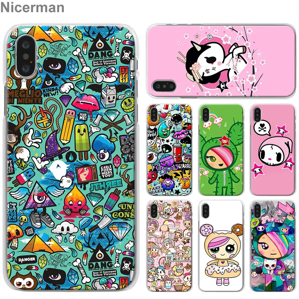 Японский Tokidoki чехол для телефона s для Apple iPhone 7 8 Plus 6 6s Plus X XS XR XS MAX 5 5S чехол для телефона Coque
