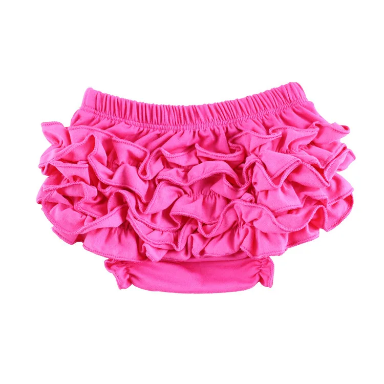 

Lovely Baby Cotton Shorts Infant Toddler Flower Ruffles Bloomers Kids Summer Diaper Covers Underwear PP Shorts 3Sizes 24pcs/lot