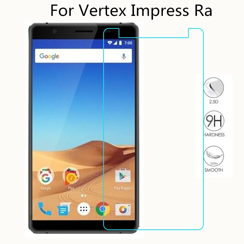 Закаленное стекло для смартфона Vertex Impress Ra 9H Взрывозащищенная защитная пленка