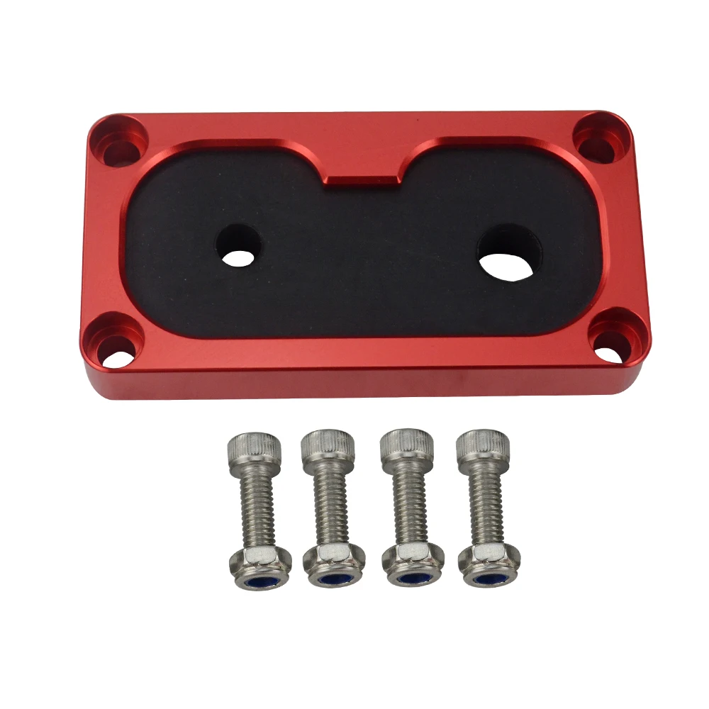 Красный LZONE-Shifter кабель втулка монтажный комплект для Honda Civic Integra K20 K20a2 K20z поли JR-SBP02 - Цвет: Красный