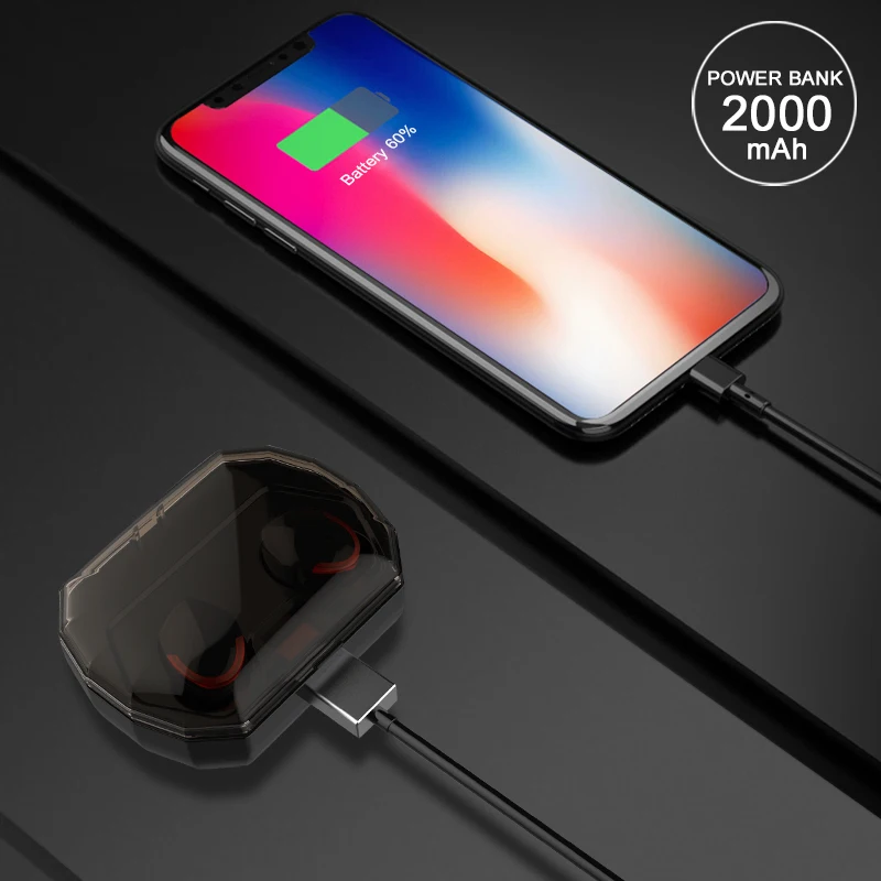 Arlado R10 TWS Bluetooth наушники с сенсорным управлением беспроводная гарнитура IPX6