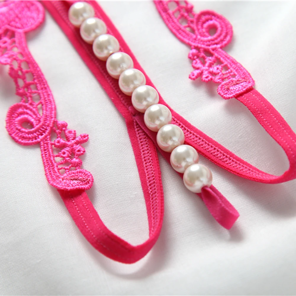 5 шт./лот сексуальные женские трусики полые стринги с бусинами женское нижнее