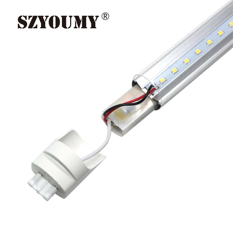SZYOUMY SMD 2835 T8 G13 светодиодные трубки люминесцентная лампа 14 Вт 3 фута 900 мм 85 265 в