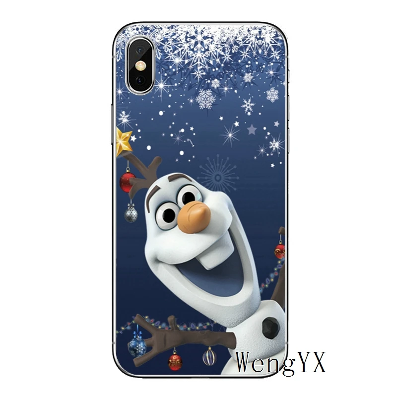 Эльза Анна Олаф снеговик для samsung Galaxy S10 S9 S8 S7 S6 edge Plus Note 9 8 5 S5 S4 S3 мини Чехол Мягкий чехол для мобильного телефона чехлы - Цвет: Olaf-A-06