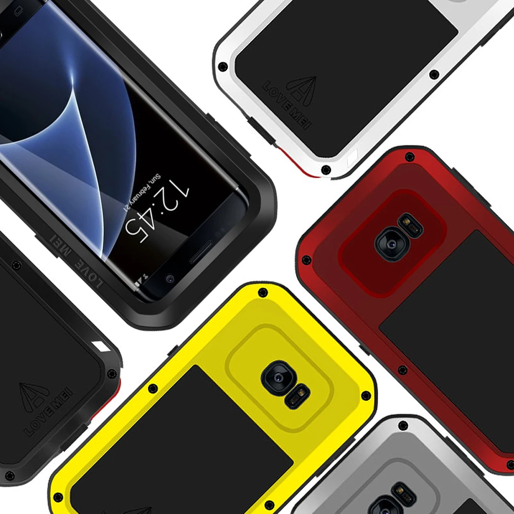 Armored Hybrid Cover Case Waterproof Fundas Housing Water/Dirt/Shock/Rain Proof For Samsung GalaxyS7 S7 Edge |