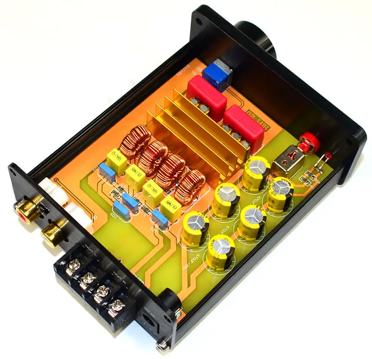 KYYSLB 3A 20 Гц до 20 кГц DC18V к DC24V 50 Вт* 2 домашний аудиоусилитель Mini TPA3116 2,0 Fever цифровой усилитель класса D 108*90*39 мм
