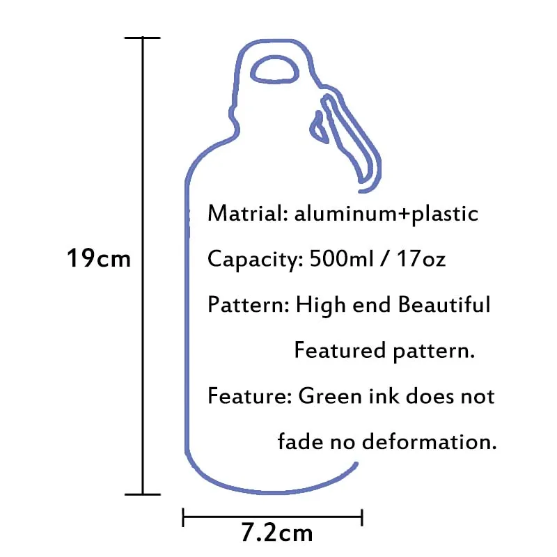 Том мелкий это моя Спортивная бутылка с карабином для животных креативные