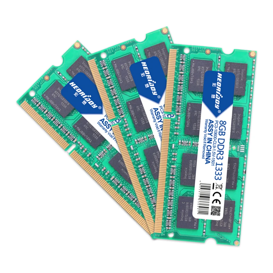 Ноутбук HEORIADY DDR3 8 Гб 1333 МГц Память ОЗУ память для ноутбука sodimm|Оперативная память|