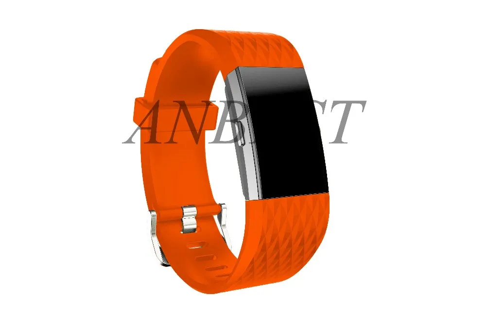 Силиконовый ремешок для Fitbit Charge 2, сменный ремешок, 15 цветов, маленький/большой размер, спортивный браслет для Fitbit Charge 2, ремешок для часов