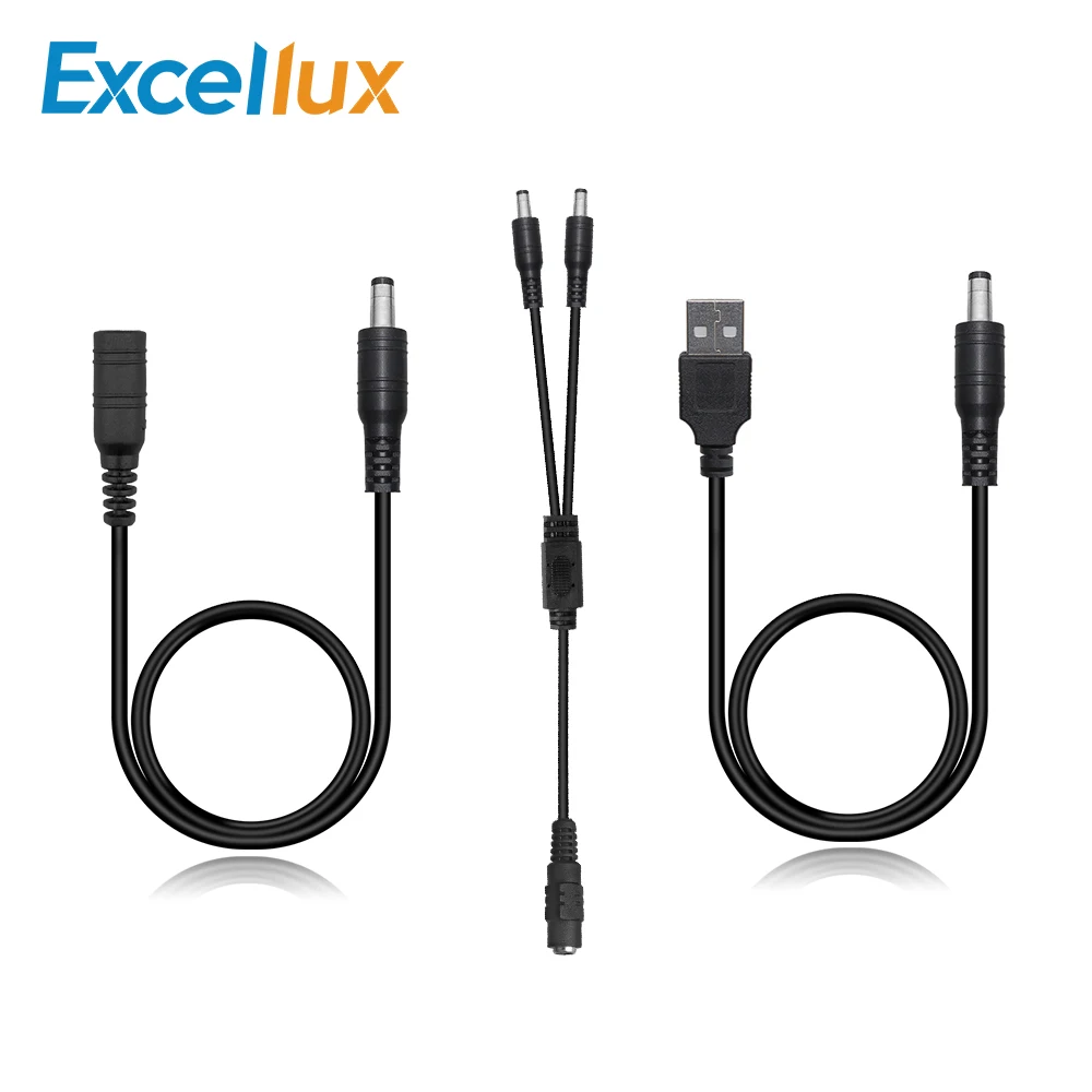 Удлинительный кабель постоянного тока 1 м разъем 1-2 сплиттер питания от USB до DC 40