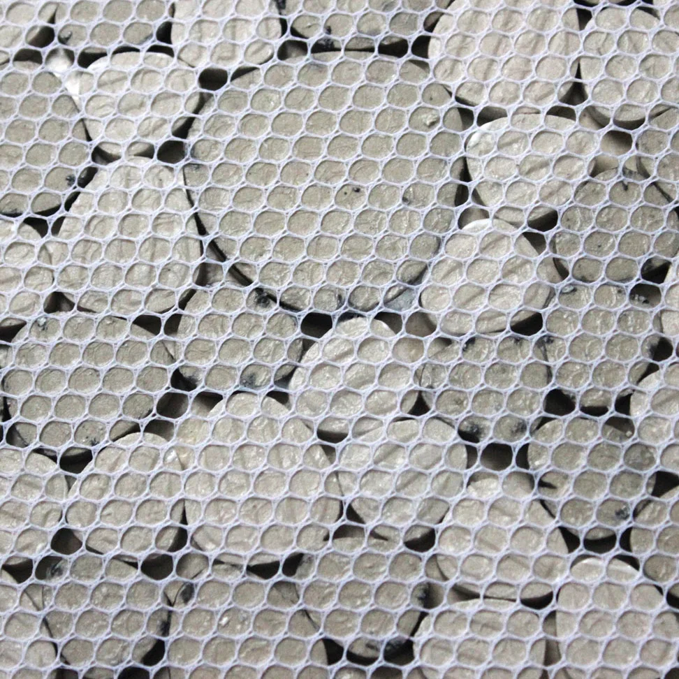 Синяя + зеленая фарфоровая плитка с галькой мозаика для кухни настенная бумага