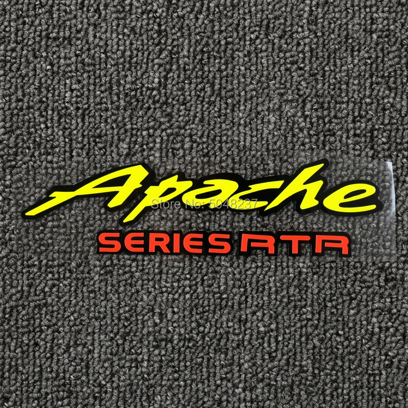 FASP ПВХ флуоресцентный стикер Красный Желтый Наклейка для мотоцикла apache|Наклейки