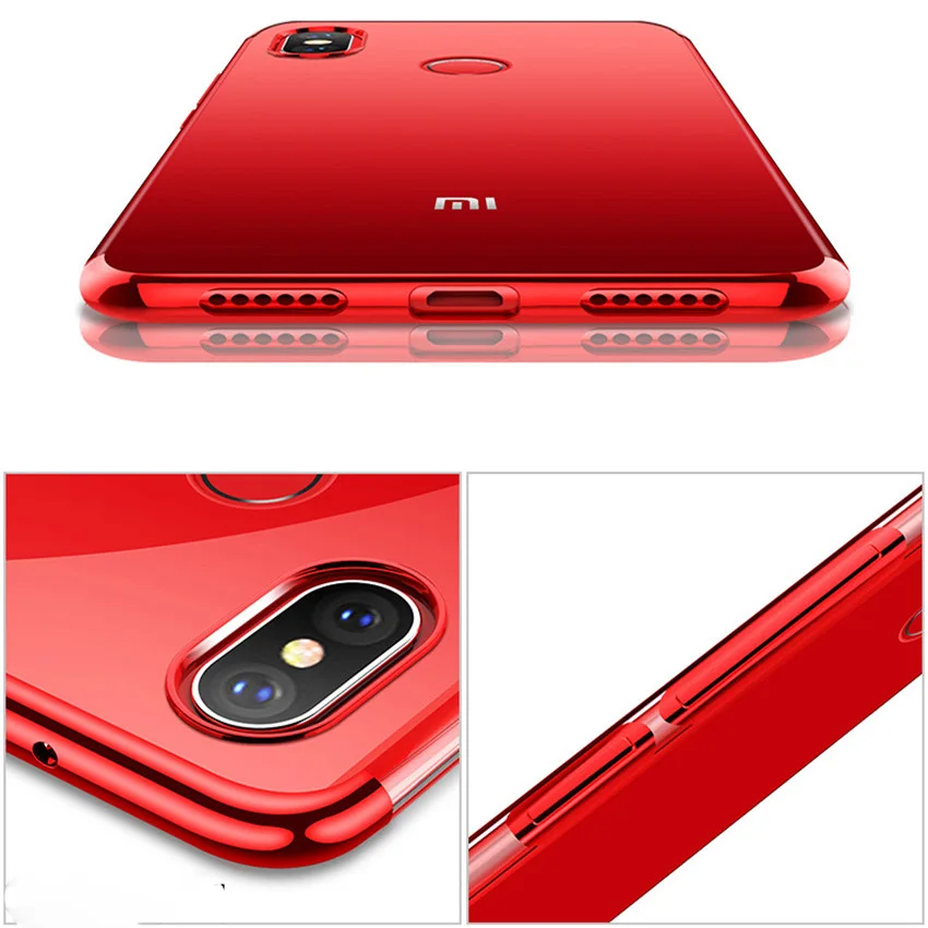 Ультратонкий Мягкий Прозрачный чехол из ТПУ Для Xiaomi mi max 3 с прозрачным покрытием