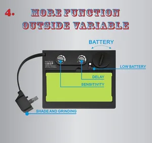 Сварочный фильтр с автозатемнениемСварочная маска (YXE-616G)ADF-616G